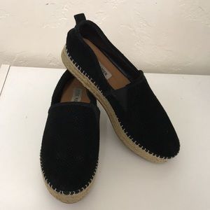 STEVE MADDEN PEPPA Slip On Black Shoes Size 7